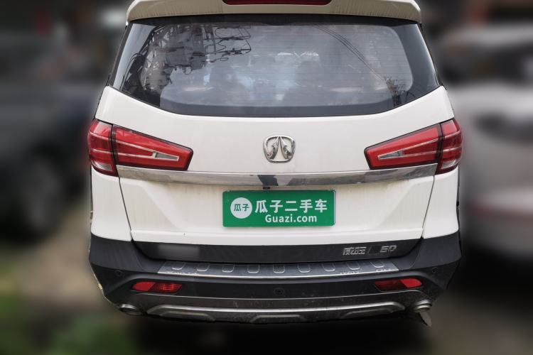 Used BAIC Weiwang M60 2017 1.5L Manual Platinum Edition Rear
