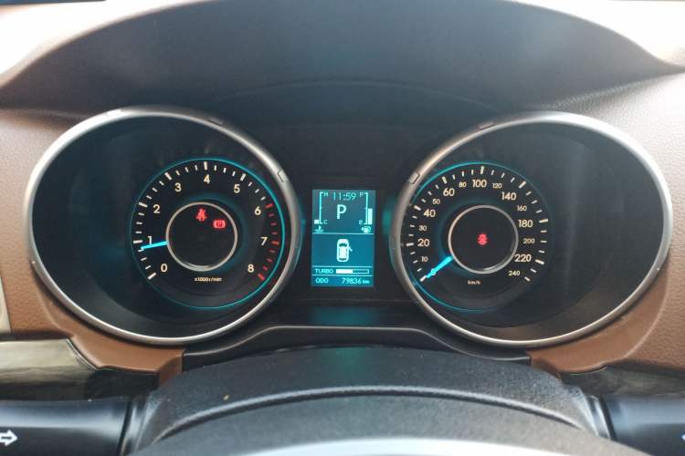 Used BAIC Weiwang S50 2016 1.5T CVT Joyful Luxury Model Instrument Cluster