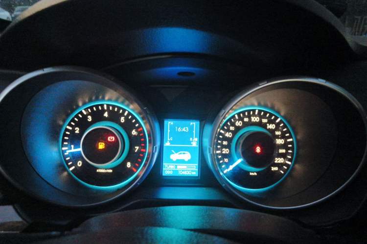 Used BAIC Weiwang S50 2016 1.5T Manual Joyful Elite Edition Instrument Cluster