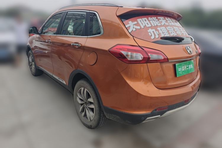 Used BAIC Weiwang S50 2016 1.5T Manual Joyful Premium Edition Rear Left 45 Deg