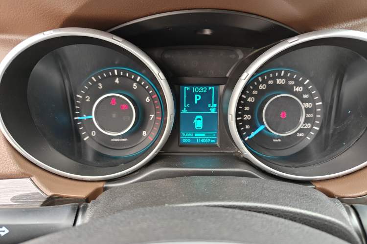 Used BAIC Weiwang S50 2016 1.5T CVT Joyful Luxury Model Instrument Cluster