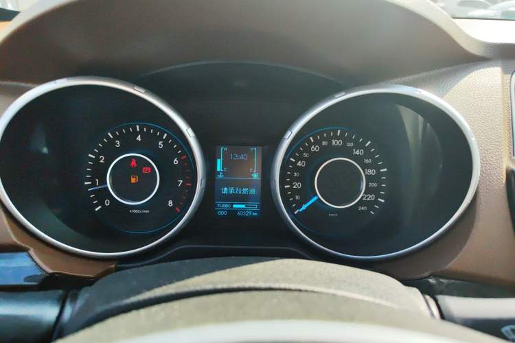 Used BAIC Weiwang S50 2016 1.5T Manual Joyful Luxury Edition Instrument Cluster