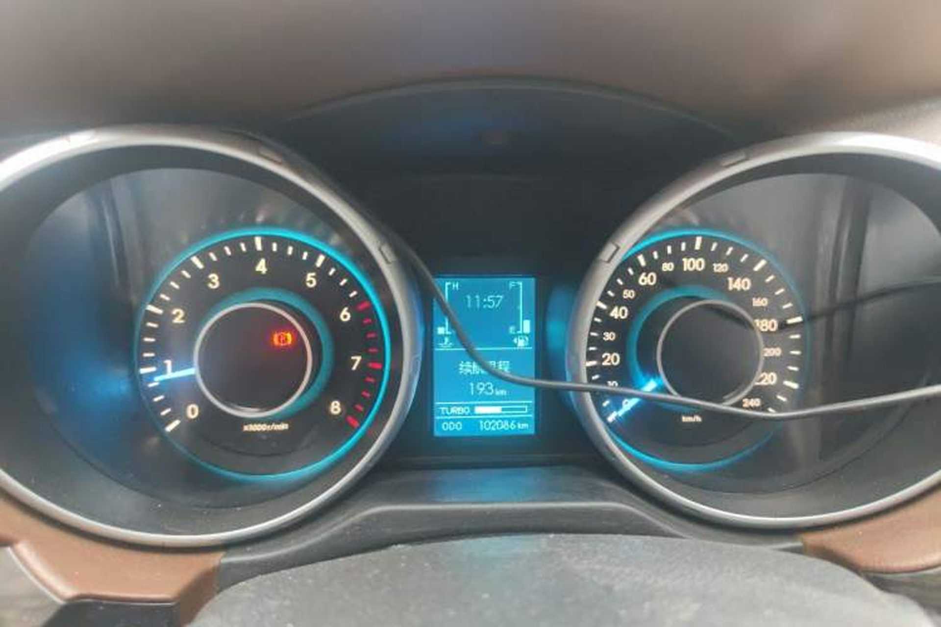 Used BAIC Weiwang S50 2016 1.5T Manual Joyful Luxury Edition Instrument Cluster