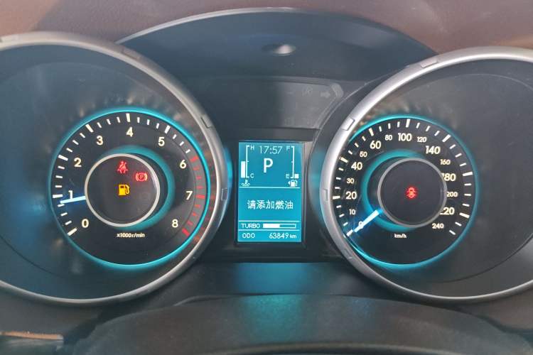 Used BAIC Weiwang S50 2016 1.5T CVT Joyful Premium Edition Instrument Cluster