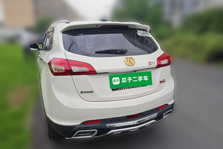 Used BAIC Weiwang S50 2016 1.5T Manual Happy Motion Superior Edition Rear Left 45 Deg