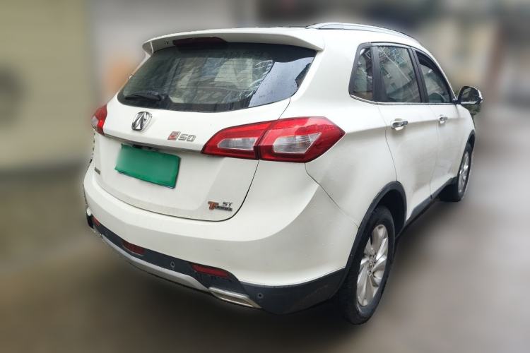 Used BAIC Weiwang S50 2016 1.5T CVT Joyful Elite Edition Rear Right 45 Deg