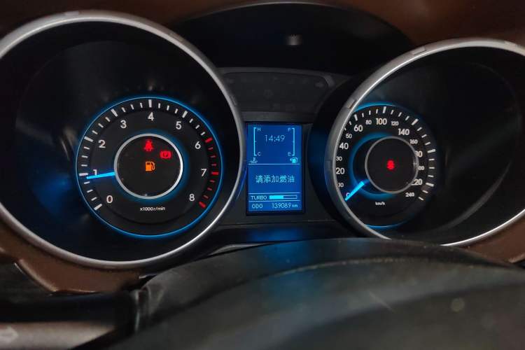 Used BAIC Weiwang S50 2016 1.5T Manual Joyful Luxury Edition Instrument Cluster