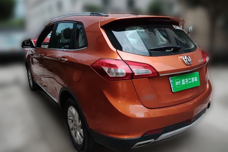 Used BAIC Weiwang S50 2016 1.5T Manual Joyful Luxury Edition Rear Left 45 Deg