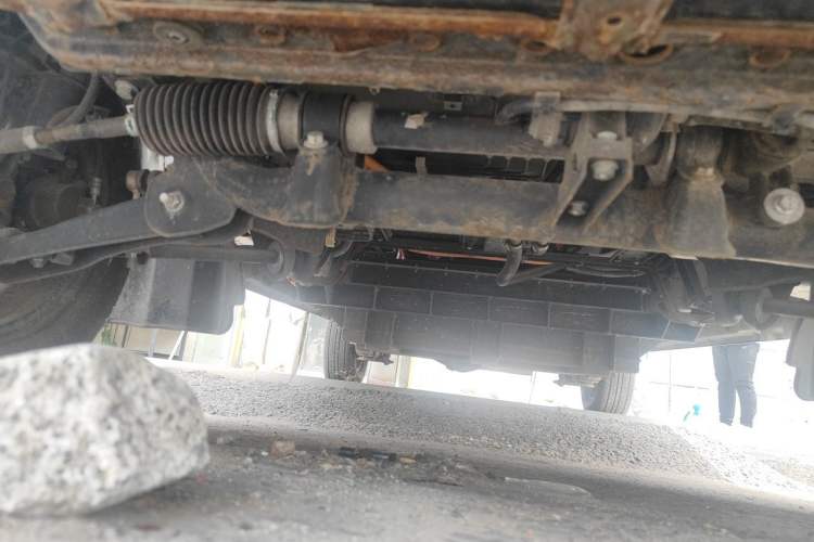 Used Bak Xingyi 2020 All-Electric Closed Cargo Van Chassis Front