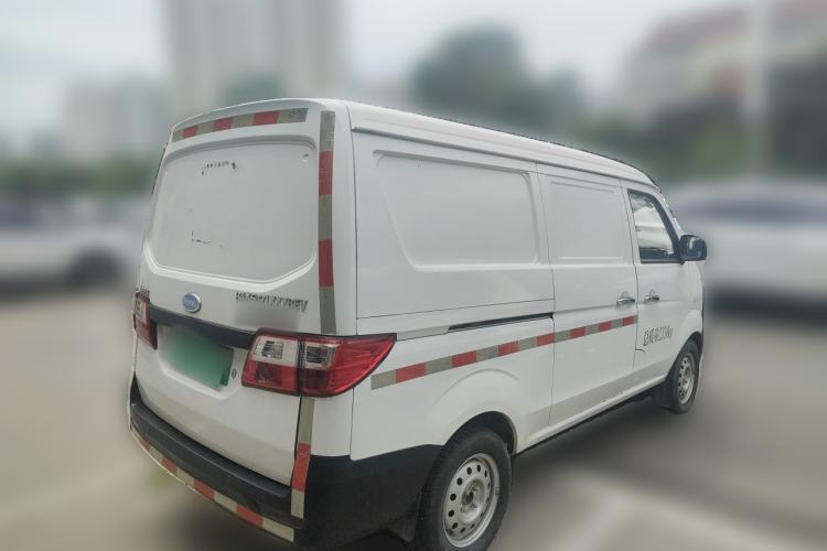Used Bak Xingyi 2020 All-Electric Closed Cargo Van Rear Right 45 Deg