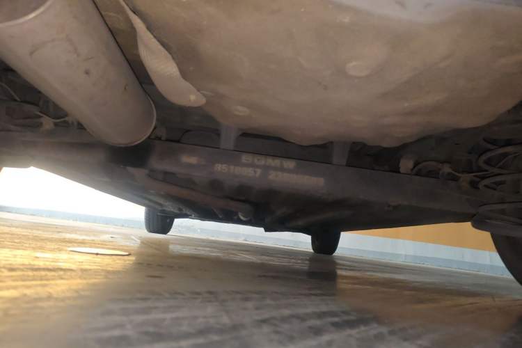 Used Baojun 310 2016 1.2L manual Comfort trim level Chassis Rear