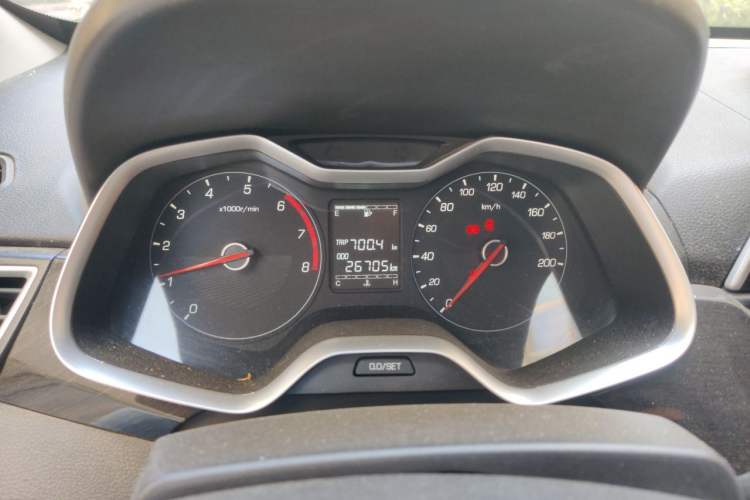 Used Baojun 310 2016 1.2L Manual Fashionable Edition Instrument Cluster
