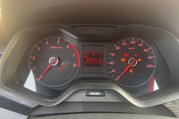 Used Baojun 310 2016 1.2L Manual Value Edition Odometer Close Up
