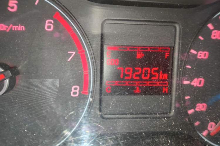 Used Baojun 310 2016 1.2L Manual Value Edition Odometer Close Up