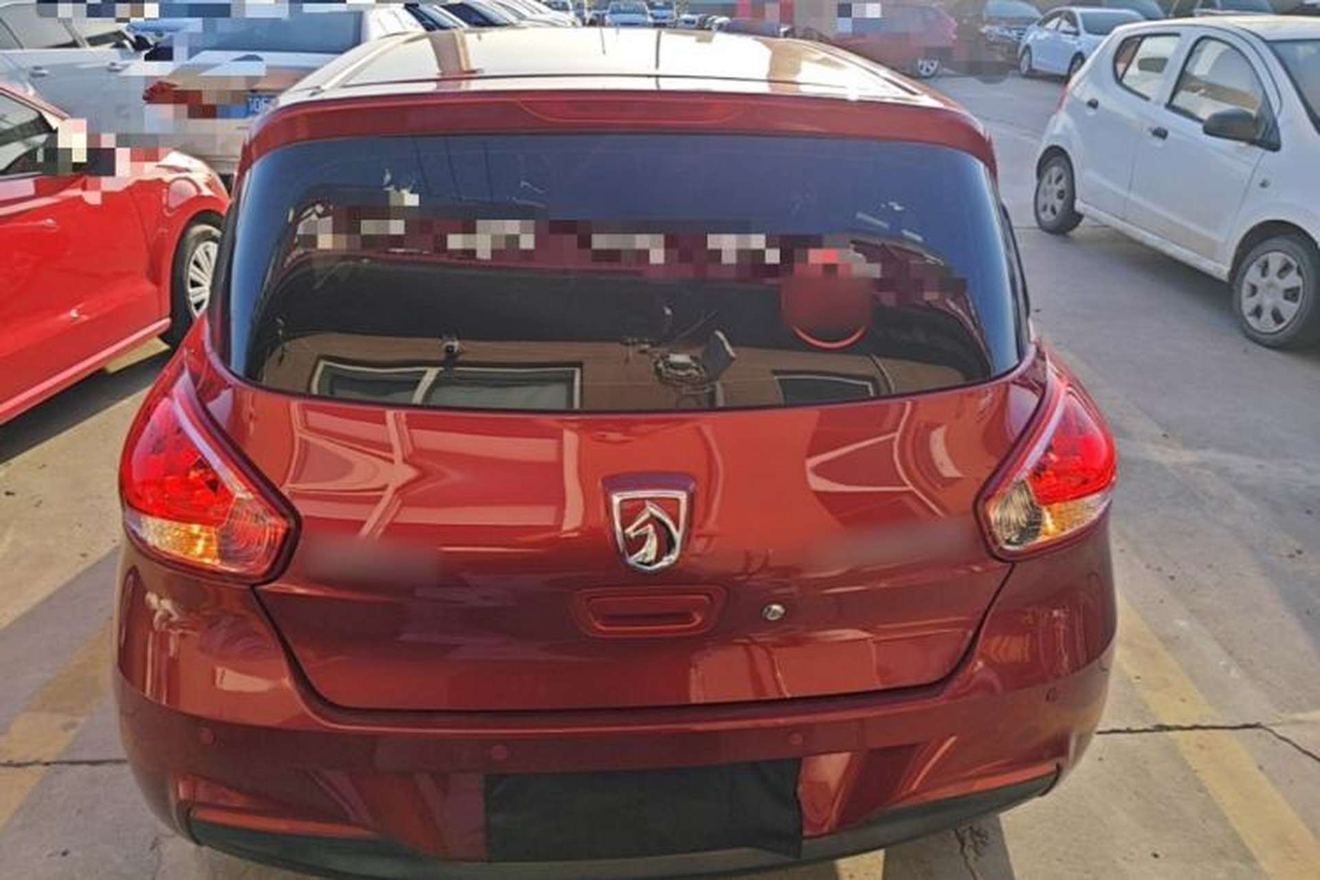 Used Baojun 310 2016 1.2L manual Comfort trim level Rear