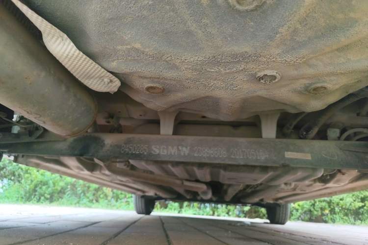 Used Baojun 310 2016 1.2L manual Comfort trim level Chassis Rear