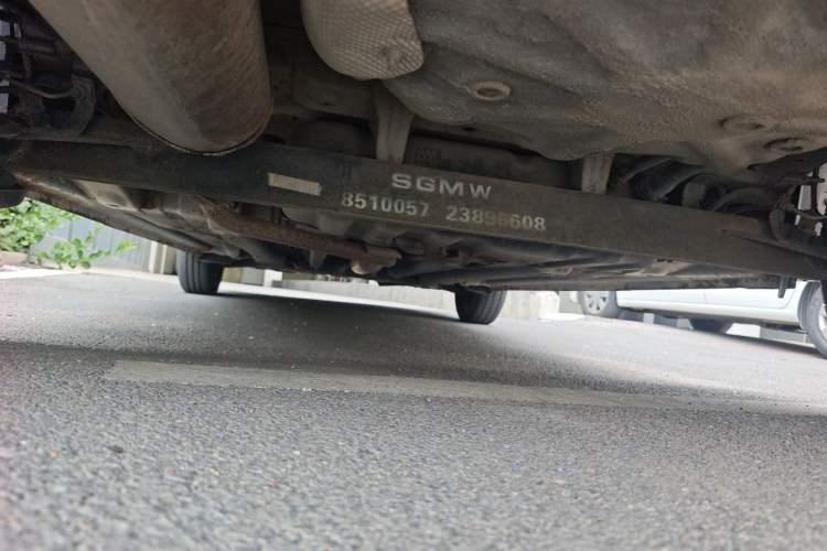 Used Baojun 310 2016 1.2L manual Comfort trim level Chassis Rear