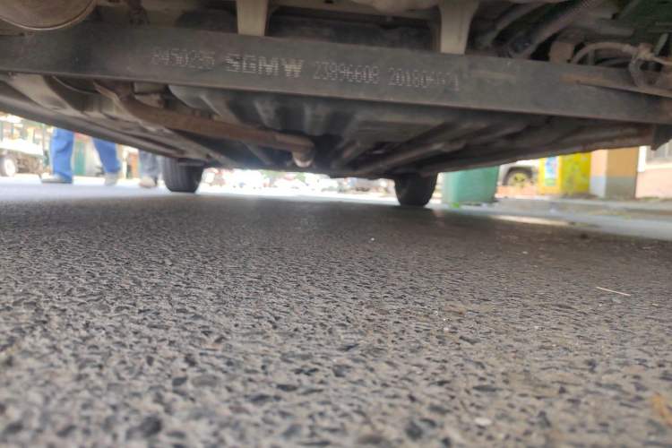 Used Baojun 310 2016 1.2L manual Comfort trim level Chassis Rear