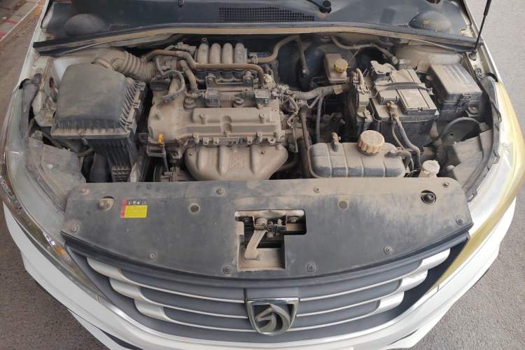 Used Baojun 310 2016 1.2L manual Comfort trim level Engine Bay