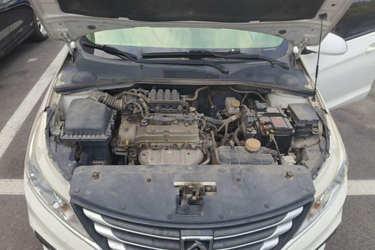 Used Baojun 310 2016 1.2L manual Comfort trim level Engine Bay