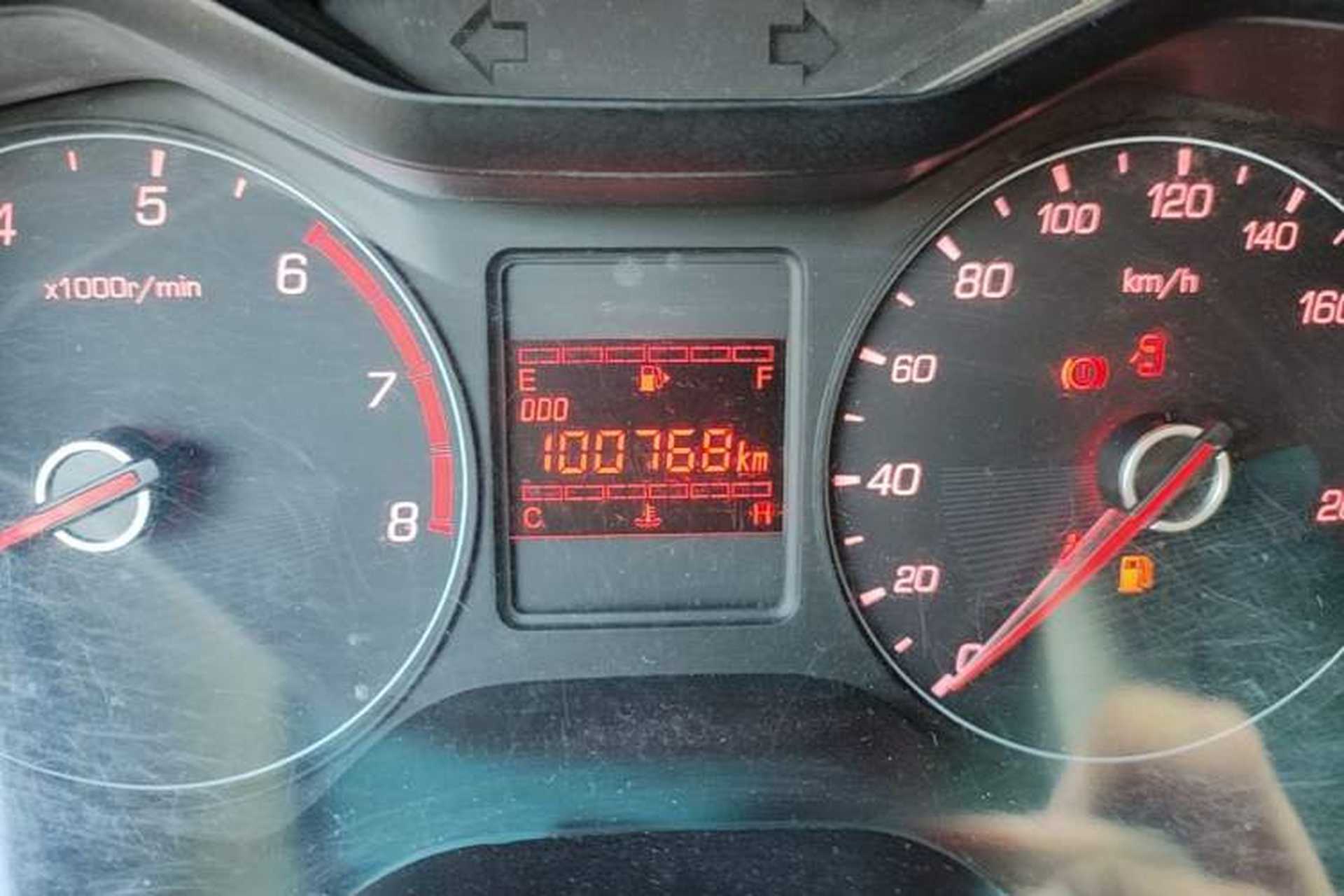 Used Baojun 310 2016 1.2L Manual Value Edition Odometer Close Up