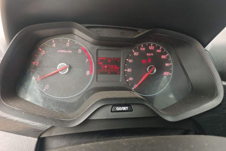 Used Baojun 310 2016 1.2L Manual Value Edition Odometer Close Up