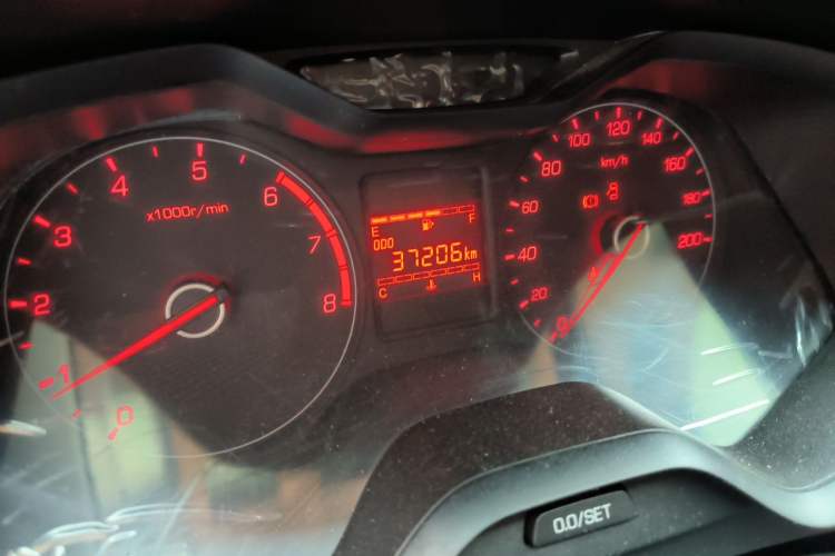 Used Baojun 310 2016 1.2L Manual Value Edition Odometer Close Up