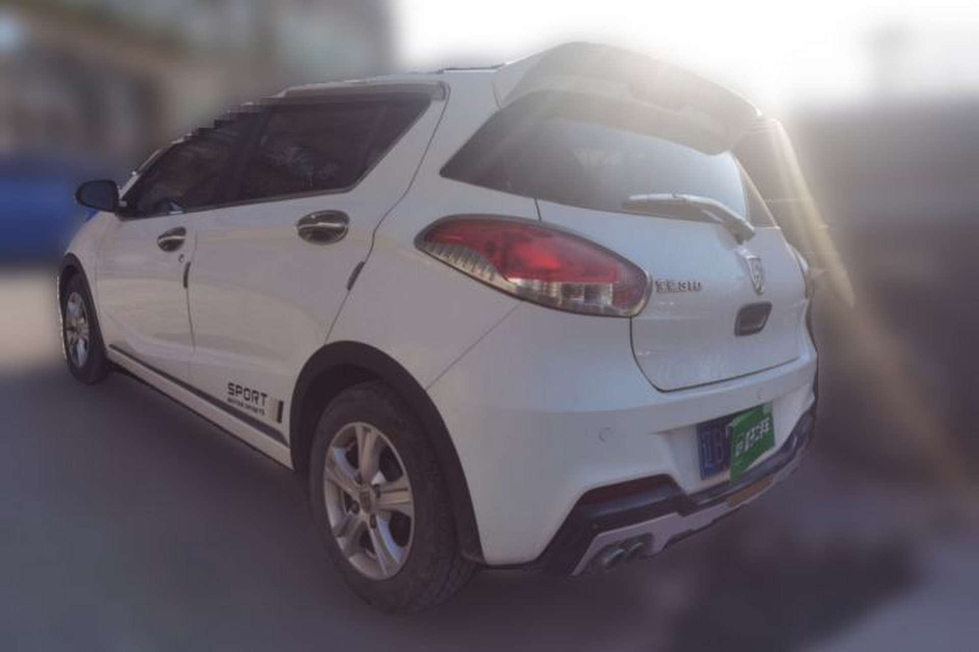 Used Baojun 310 2016 1.2L Manual Luxury Model Rear Left 45 Deg