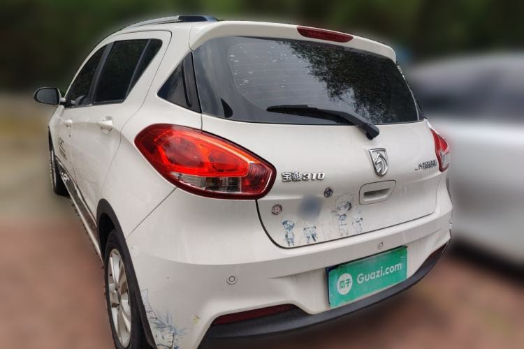Used Baojun 310 2016 1.2L Manual Luxury Model Rear Left 45 Deg