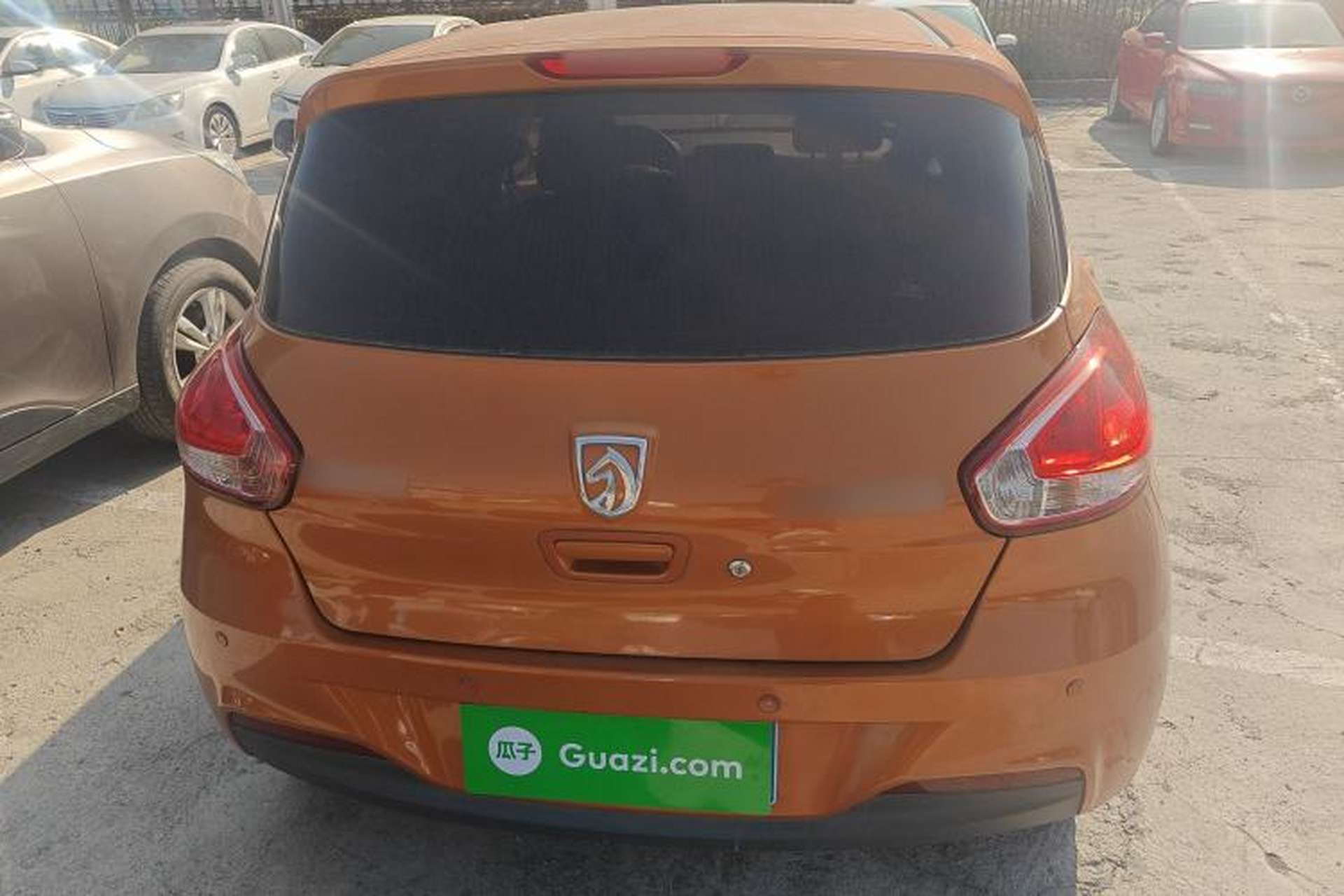 Used Baojun 310 2016 1.2L manual Comfort trim level Rear