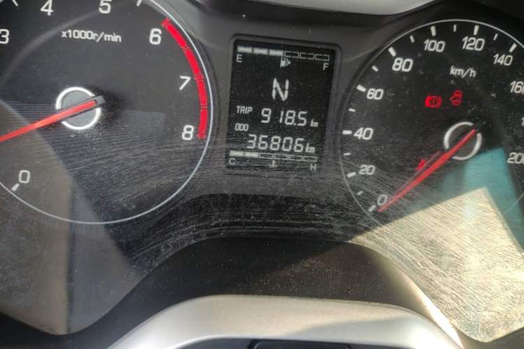 Used Baojun 310 2017 1.5L Automatic Fashion Model Instrument Cluster