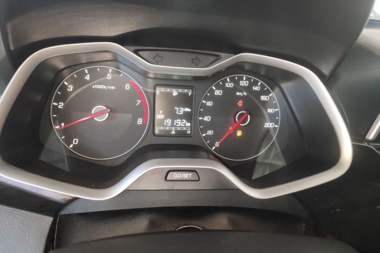 Used Baojun 310 2017 1.5L Manual Fashion Model Odometer Close Up