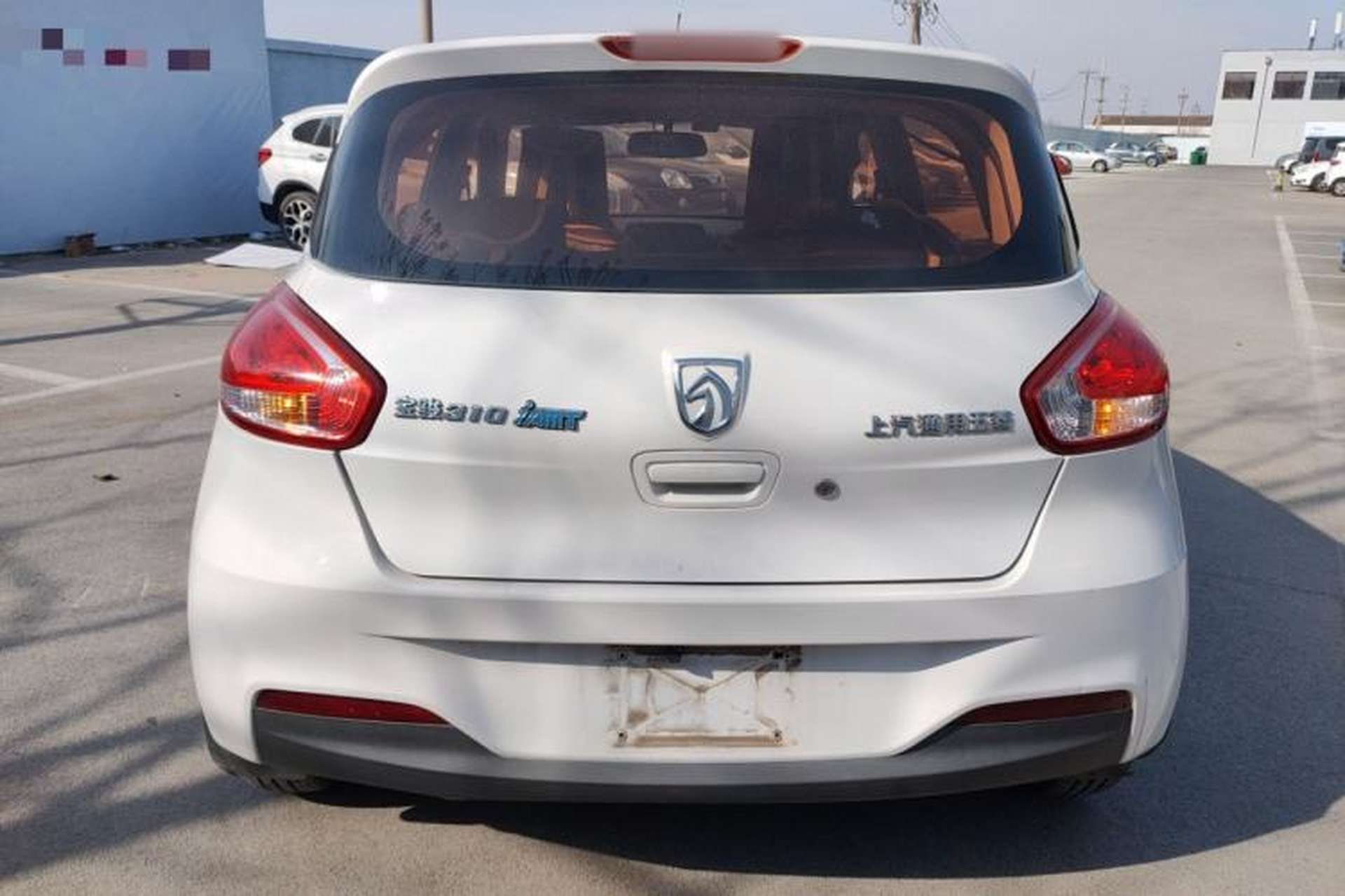 Used Baojun 310 2017 1.5L automatic comfort version Rear