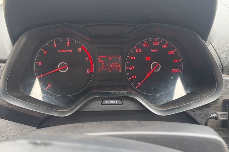 Used Baojun 310 2020 1.2L Manual Value Edition Odometer Close Up