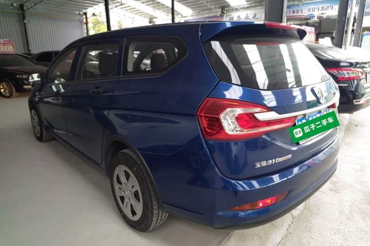 Used Baojun 310W 2017 1.2L Manual Value Edition China V Rear Left 45 Deg