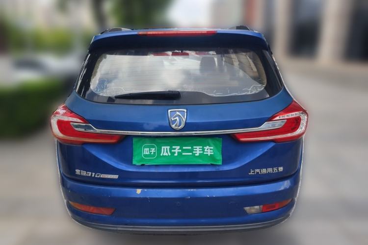 Used Baojun 310W 2017 1.5L Manual Fashion Model China V Rear