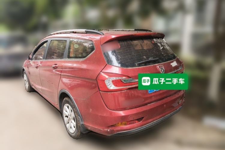 Used Baojun 310W 2017 1.5L Manual Fashion Model China V Rear Left 45 Deg