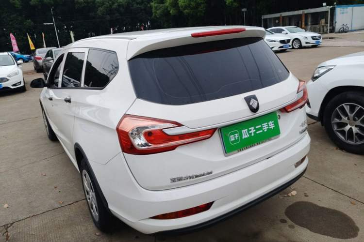 Used Baojun 310W 2017 1.2L Manual Value Edition China V Rear Left 45 Deg