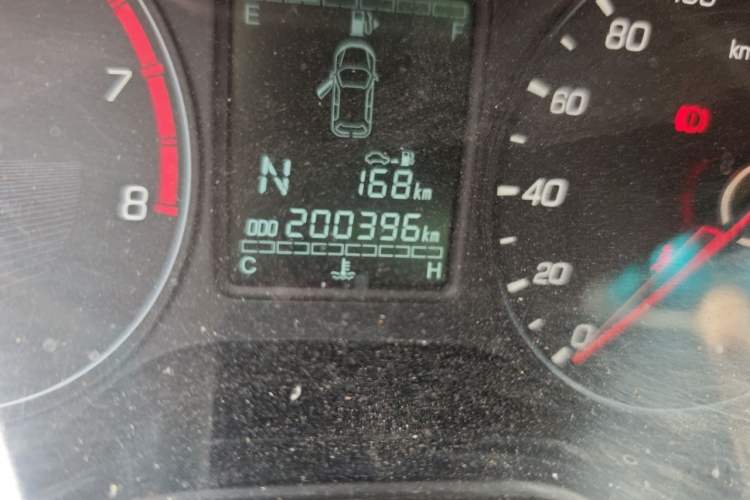 Used Baojun 310W 2018 1.5L Automatic Fashion Version China V Emission Standard Odometer Close Up