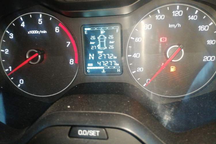 Used Baojun 310W 2020 1.5L Automatic Enjoyment Version China VI Emission Standard Odometer Close Up