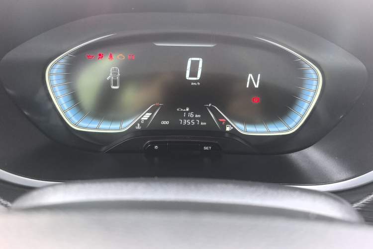 Used Baojun 360 2018 1.5L Automatic Elite Version National V Odometer Close Up