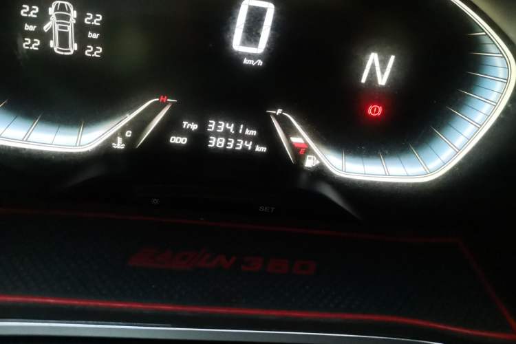 Used Baojun 360 2018 1.5L Automatic Luxury Version China V Odometer Close Up