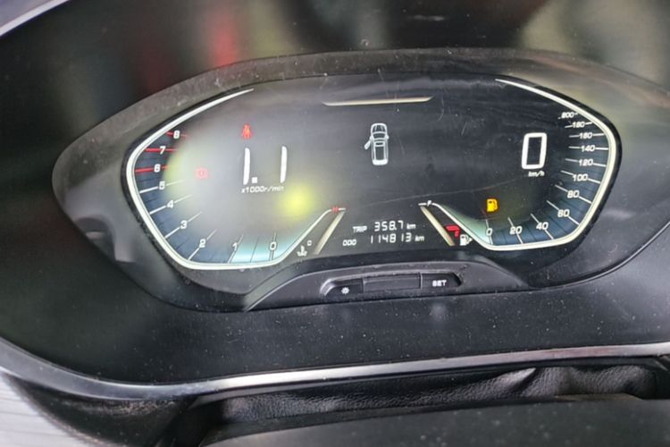 Used Baojun 360 2018 1.5L Manual Elite Version National V Odometer Close Up