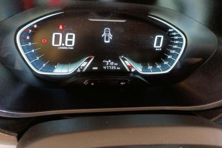Used Baojun 360 2018 1.5L Manual Elite Version National V Odometer Close Up