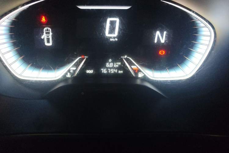 Used Baojun 360 2018 1.5L Automatic Elite Version National V Odometer Close Up