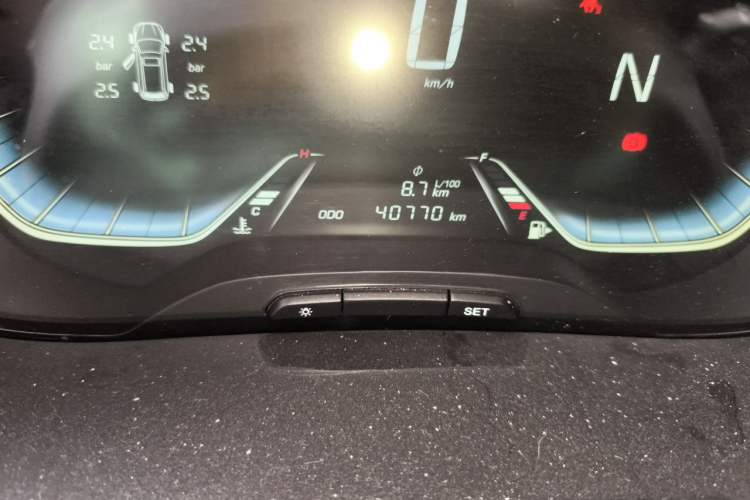 Used Baojun 360 2018 1.5L Automatic Luxury Version China V Odometer Close Up