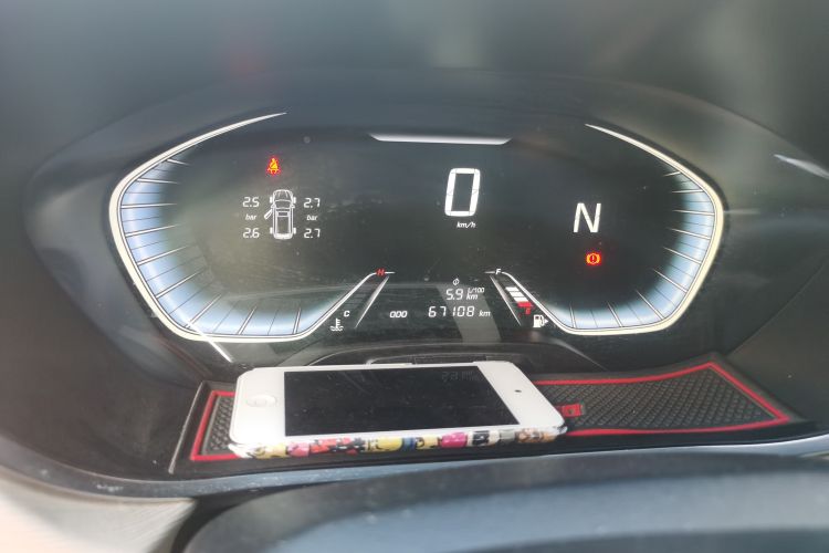 Used Baojun 360 2018 1.5L Automatic Luxury Version China V Odometer Close Up