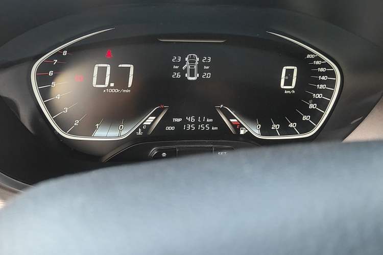 Used Baojun 360 2018 1.5L Manual Luxury Edition China V Odometer Close Up