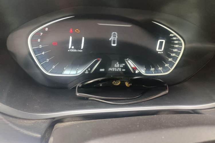 Used Baojun 360 2019 1.5L Manual Elite Version China VI Odometer Close Up