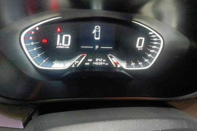 Used Baojun 360 2019 1.5L CVT Elite Version China VI Odometer Close Up